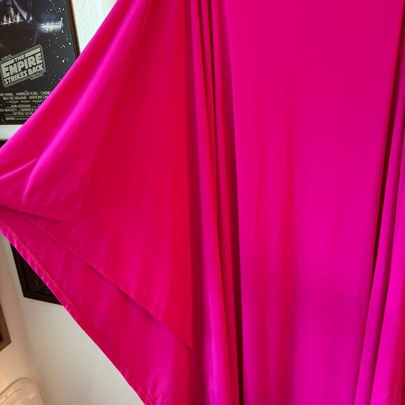 Akira Catch Me In Milan Slinky Maxi Dress Hot Pink size medium - Picture 5 of 9